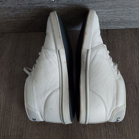 Lacoste Men's Ampthill Leather High Top Sneaker 7.5 - Picture 7 of 12